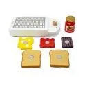 Toaster Set - Spielzeuglebensmittel für die leckersten Gerichte aus der Spielküche | Stadtlandkind