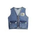 Denim blue vest - Transition jackets and vests - perfect for the transitional period | Stadtlandkind