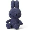 Miffy Corduroy Blue (50cm) - Cuddly animals, the best friends of your children | Stadtlandkind