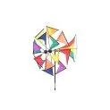 Windmill Illusion Rainbow (70x130cm) - Kites and wind games for windy days | Stadtlandkind