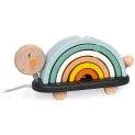 Pull-toy animal Turtle Rainbow - Pull-along toys for the little ones | Stadtlandkind
