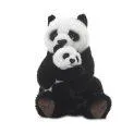 Panda with Baby (28cm) - Cuddly animals, the best friends of your children | Stadtlandkind