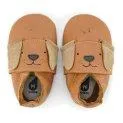 Bobux Little Pup caramel - Colorful but also simple slippers for your baby and you | Stadtlandkind