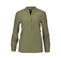 Ladies Majako travel blouse deep lichen green - Great shirts and tops for mom and dad | Stadtlandkind