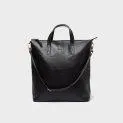 3-in-1 Tote Bag Black - Shopper with super much storage space and still super stylish | Stadtlandkind