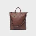 3-in-1 Tote Bag Dark Brown - Shopper with super much storage space and still super stylish | Stadtlandkind