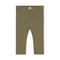 Leggings pour bébé Olive Green/Peanut - Des leggings confortables fabriqués dans des tissus de haute qualité pour votre bébé | Stadtlandkind