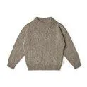 Pull Juna Taupe - Avec les tricots, vos enfants sont également protégés de manière optimale contre le froid. | Stadtlandkind