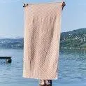 Hamamtuch Ole sweet potato/offwhite 90x170 cm - Cuddly bath towels and bathrobes for you and your kids | Stadtlandkind