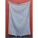Hamam towel Ole indigo/offwhite 135x180 cm