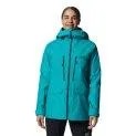 W Boundary Ridge Gore Tex Jacket synth green 360 - Les vestes de ski qui vous tiennent chaud lors d'une sortie à la neige | Stadtlandkind