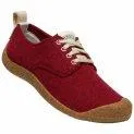 W Mosey Derby red felt/birch - Low shoes and ballerinas for the warm season | Stadtlandkind