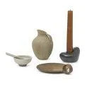 Cadeaux de l'Avent Lot de 4 Céramique Mixte - Vases et autres objets décoratifs pour la maison | Stadtlandkind