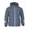 Milli Kinder Winterjacke dress blue print - Exciting winter jackets and coats for a splash of color in the gray season | Stadtlandkind