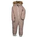 Jamin Kinder Thermo Overall nuthatch print - Ski pants and ski overalls for fun on cold days and in the snow | Stadtlandkind