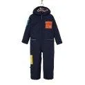 Quest Skianzug True navy Corporate red - Ski pants and ski overalls for fun on cold days and in the snow | Stadtlandkind