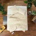 Jakob Duvetbezug 200x210 cm pea, white - Beautiful bed linen made of sustainable materials | Stadtlandkind