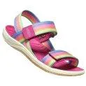 Teen Sandalen Elle Backstrap rainbow/festival fuchsia - Bequeme Schuhe von Fairtrade-Brands | Stadtlandkind