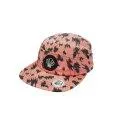 Cap Red Electric 5 Panel Coral