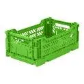 Storage basket Mini Green - Order is more than half the life | Stadtlandkind