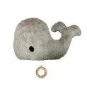 Music Box Big Friend Whale Grey - Soft toys and stuffed animals in different sizes, for big and small | Stadtlandkind