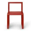 Chair Little Architect Poppy Red - Cute nursery furniture made of sustainable materials | Stadtlandkind