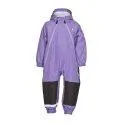 Splash Kinder Regenoverall paisley violet - Pantalons de pluie pour s'amuser sans limite sous la pluie | Stadtlandkind