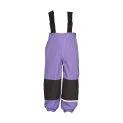 Dinu Kinder Regen Latzhose paisley purple - Pantalons de pluie pour s'amuser sans limite sous la pluie | Stadtlandkind