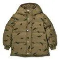 Down jacket Palle Puffer Bats-Khaki - Winter jackets and coats that bring color into the gray season | Stadtlandkind