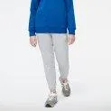 Pantalon de survêtement à logo superposé Y Essentials gris athlétique - Pantalons confortables, leggings ou jeans élégants | Stadtlandkind