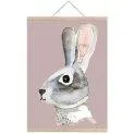 Poster Bunny A4 - Beautiful items for a cool wall decoration | Stadtlandkind