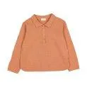 Shirt Sheer Check Cinnamon - Knall bunte aber auch schlichte Langarmshirts in skandinavischen Designs für die kühleren Tage | Stadtlandkind