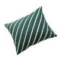 Cushion Stripes green - Decorative pillows and blankets | Stadtlandkind