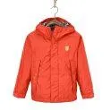 Regenjacke Chip Rouge Orange - Différentes vestes en matériaux de haute qualité pour toutes les saisons | Stadtlandkind