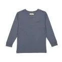 Langarmshirt Ted Stormy Blue - Shirts and tops for your kids made of high quality materials | Stadtlandkind