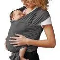 Sling Stone Grey - With our baby carriers and slings you have your hands free and your baby always with you to carry | Stadtlandkind