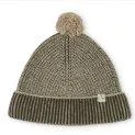 Bonnet adulte Pom Pom Loden Green - Chapeaux et bonnets comme accessoires de style et protection contre le froid | Stadtlandkind