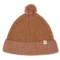 Adult Beanie Pom Pom Ochre - Hats and beanies as stylish accessories and protection from the cold | Stadtlandkind
