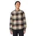 Chemise à manches longues Plusher oyster shell plaid print 289