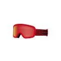 Skibrille Chico 2.0 Flash rouge solaire ; ambre écarlate S2 - Casques de ski et lunettes de ski pour une excursion dans la neige. | Stadtlandkind