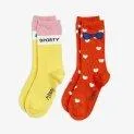 Socken 2-er Set Sporty Multi - Die richtige Socke in höchster Qualität für jede Saison und jedes Alter mit und ohne ABS | Stadtlandkind
