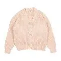 Veste en tricot Cotton Light Pink - Avec les tricots, vos enfants sont également protégés de manière optimale contre le froid. | Stadtlandkind