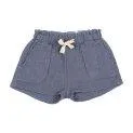 Shorts Muslin Blue Stone - Hosen für deine Kinder zu jedem Anlass - ob kurz, lang, aus Denim oder Bio-Baumwolle | Stadtlandkind