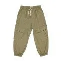 Pants Cargo Kaki - Pants for your kids for every occasion - whether short, long, denim or organic cotton | Stadtlandkind