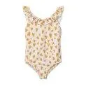 Kallie Hearts swimsuit - Sandy - The right swimsuit for your kids with ruffles, stripes or rather an animal print? | Stadtlandkind