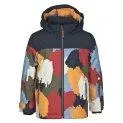 Kinder Winterjacke Malou orange camo print - Exciting winter jackets and coats for a splash of color in the gray season | Stadtlandkind