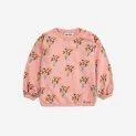 Baby sweatshirt Fireworks All Over Pink - Cuddly warm sweatshirts and knitwear for your baby | Stadtlandkind