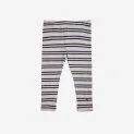 Leggings bébé Blue Stripes blanc cassé - Des leggings confortables fabriqués dans des tissus de haute qualité pour votre bébé | Stadtlandkind