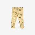 Baby Leggings Fireworks All Over Light Yellow - Pants for every occasion | Stadtlandkind
