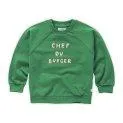 Sweatshirt Chef Du Burger Mint - Sweatshirts and great knits keep your kids warm even on cold days | Stadtlandkind